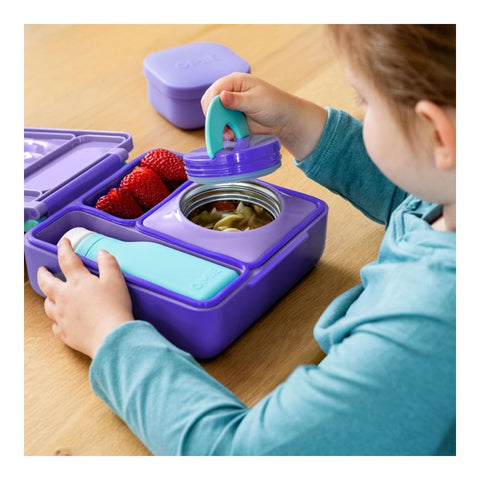 Insulated Bento Lunch Box-Purple Plum