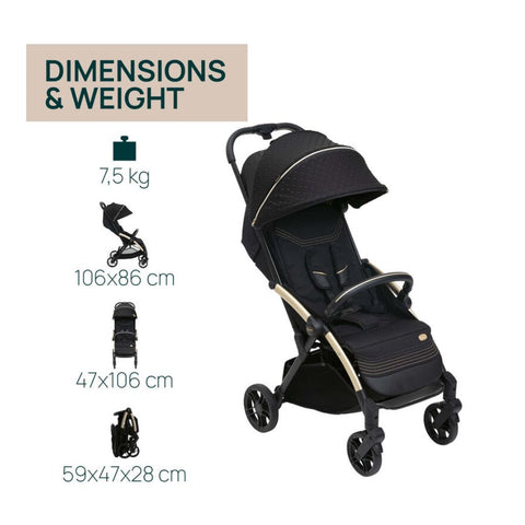 Goody XPlus Stroller - Black Relux