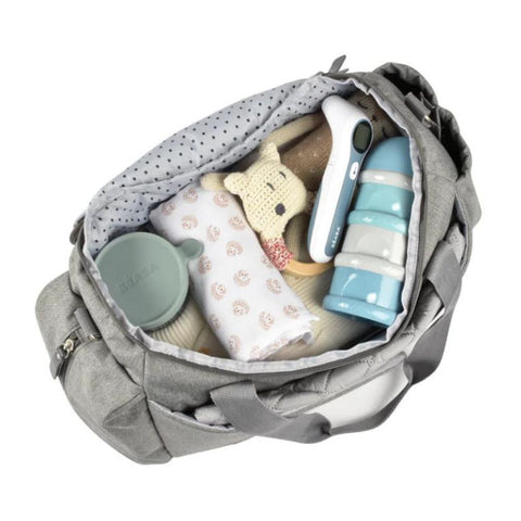 Sydney II Changing Baby Diaper Bag - Heather Grey