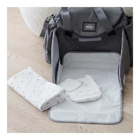 Sydney II Changing Baby Diaper Bag - Heather Grey