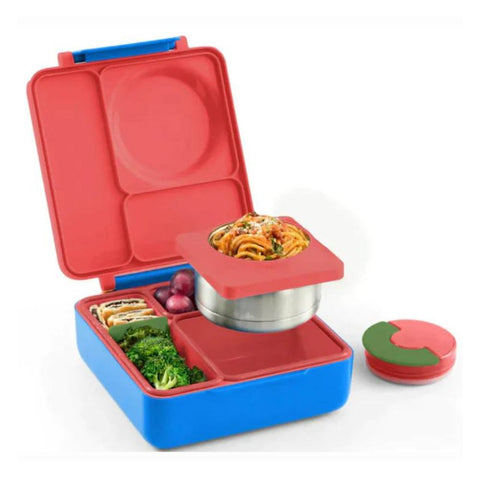 Insulated Bento Lunch Box-Scooter Red